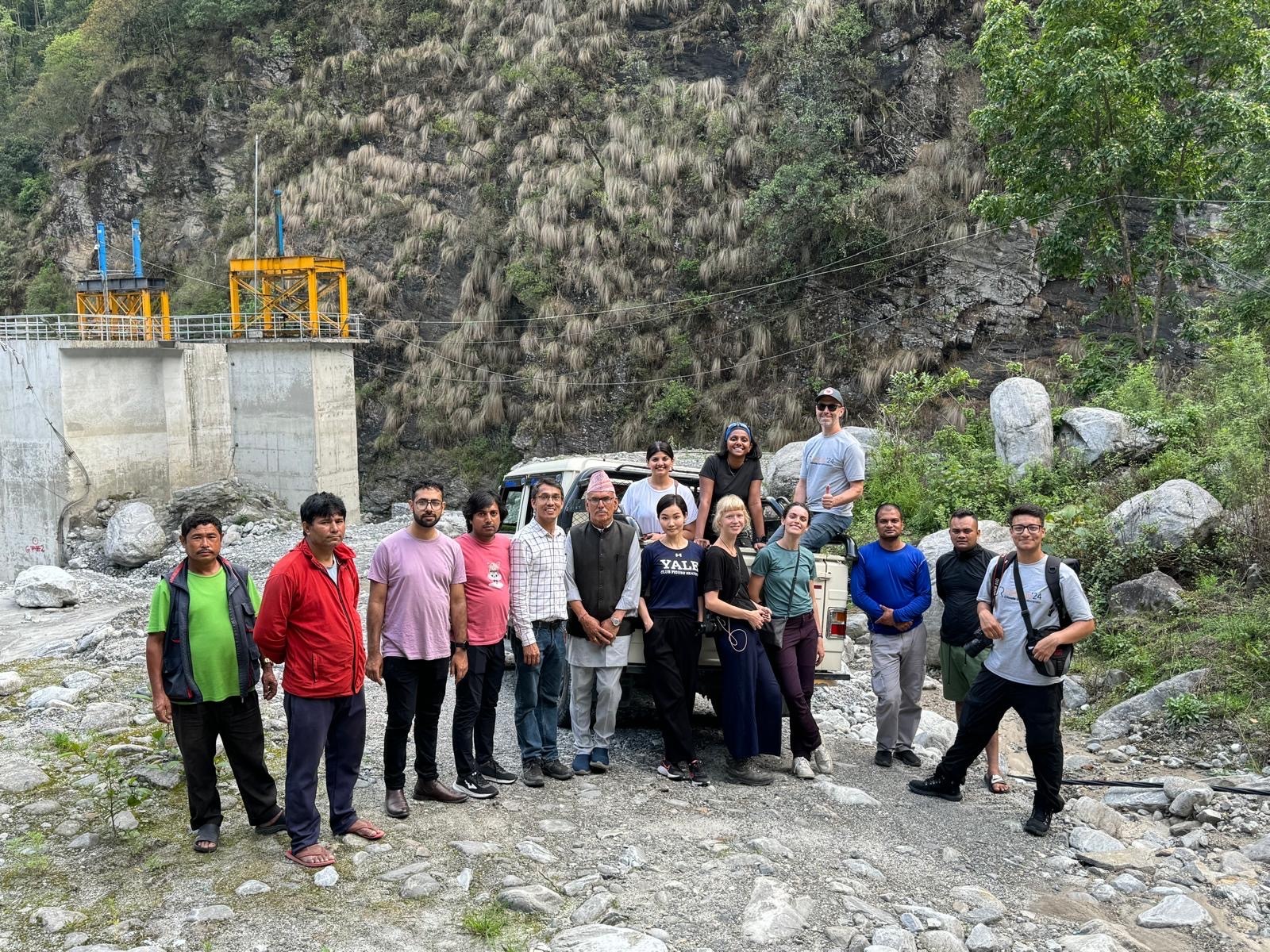 Blog photo - Melamchi field trip