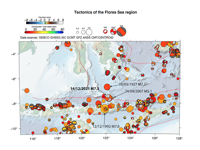 Tectonics of the Flores Sea Region