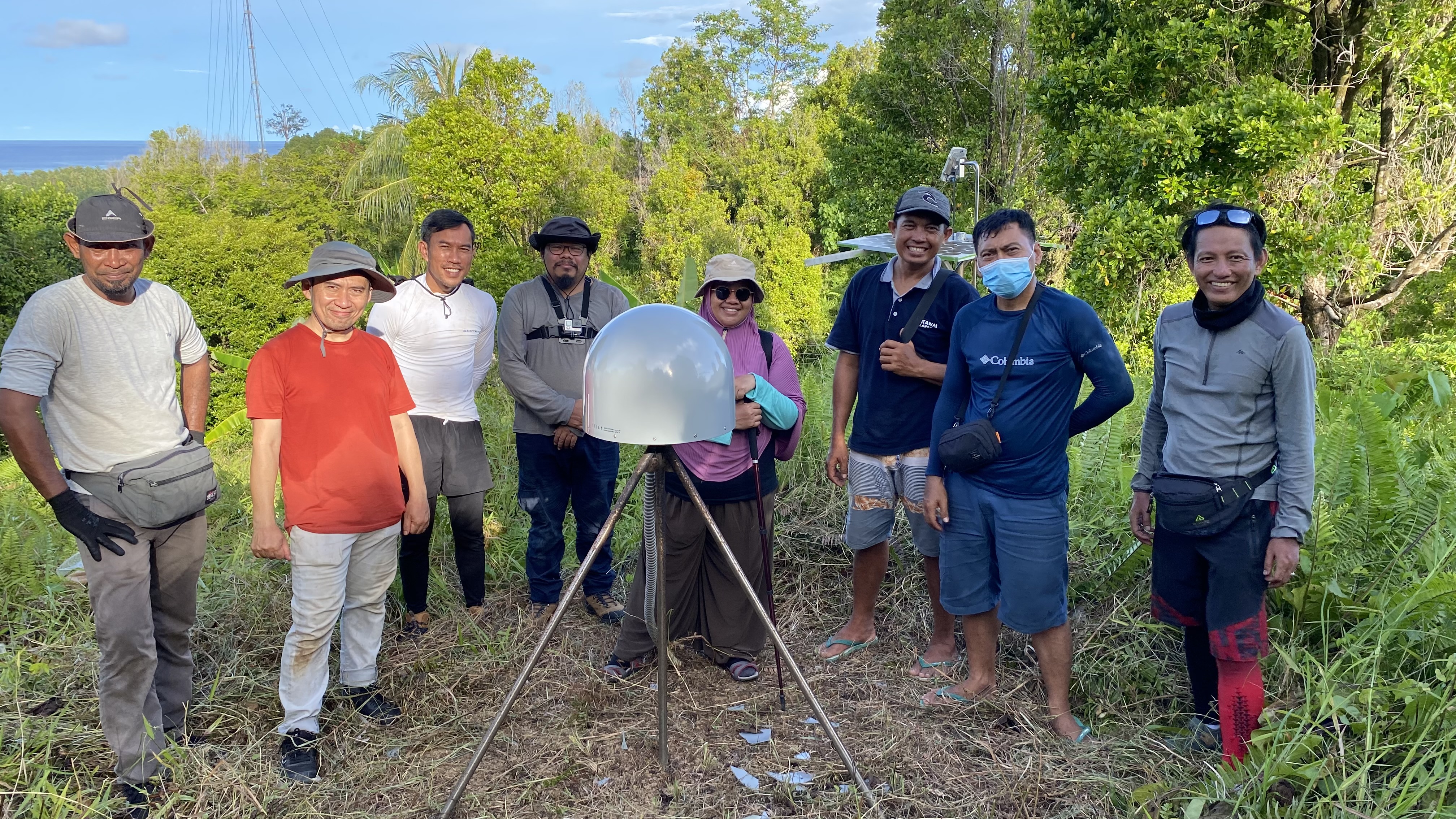 CGO team in the Mentawai Islands