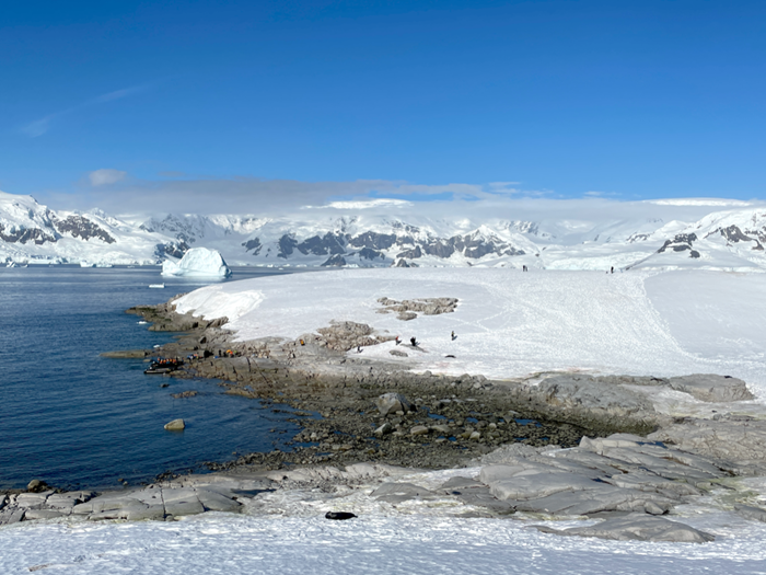 Ice sheet at Portal Point Ice sheet at Portal Point