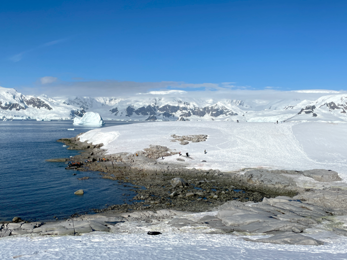 Ice sheet at Portal Point