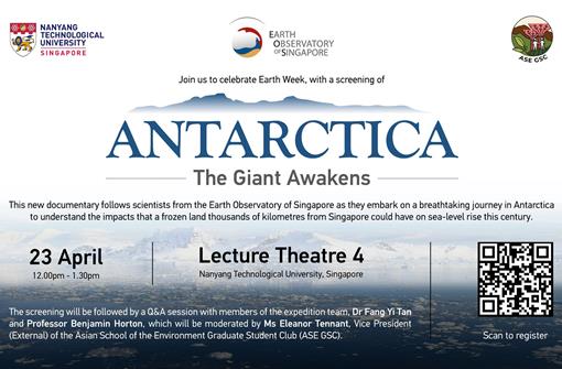 Screening of Antarctica – The Giant Awakens