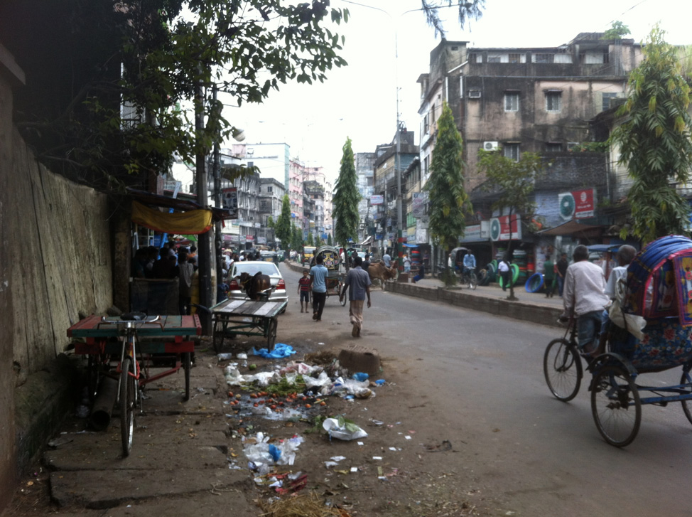 Dhaka, the capital city of Bangladesh. This dense urban centre is vulnerable to earthquake groundshaking (Source: Syed Idros/Earth Observatory of Singapore)