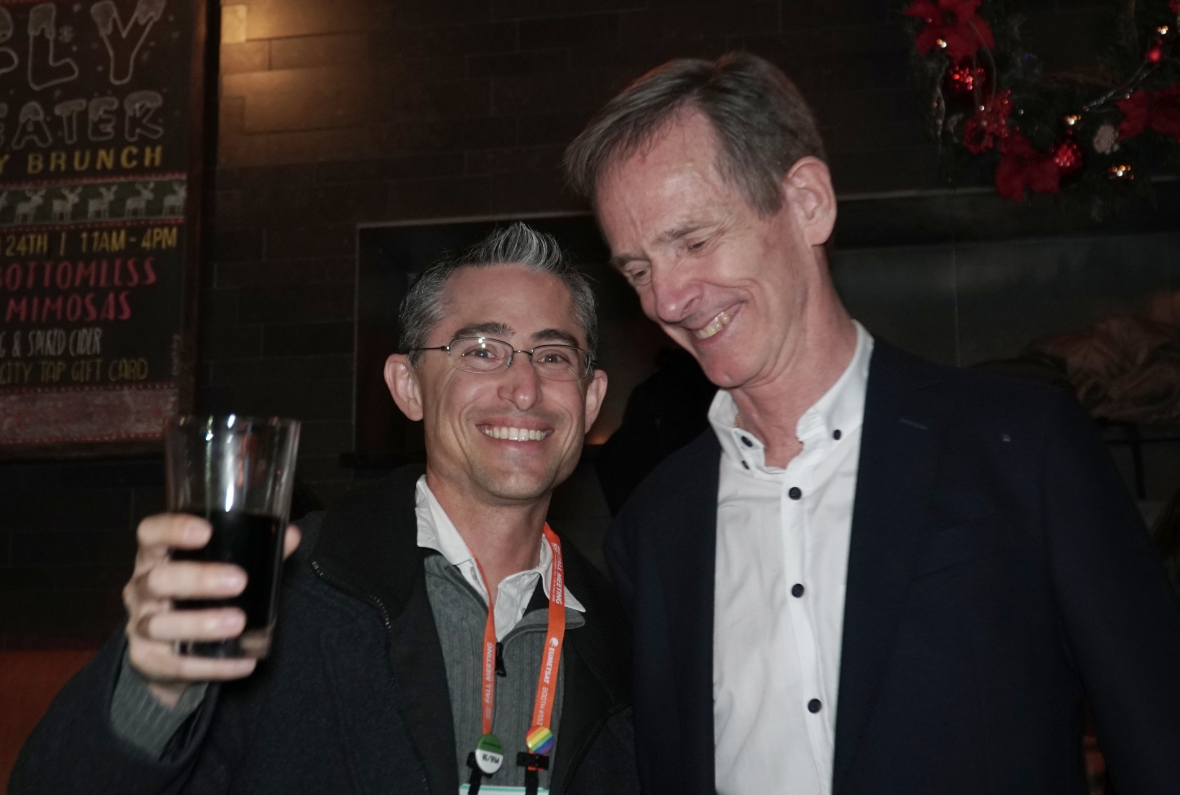 Assistant Professor Aron Meltzner (left) and Professor Kerry Sieh (Source: Antoinette Jade/Earth Observatory of Singapore)