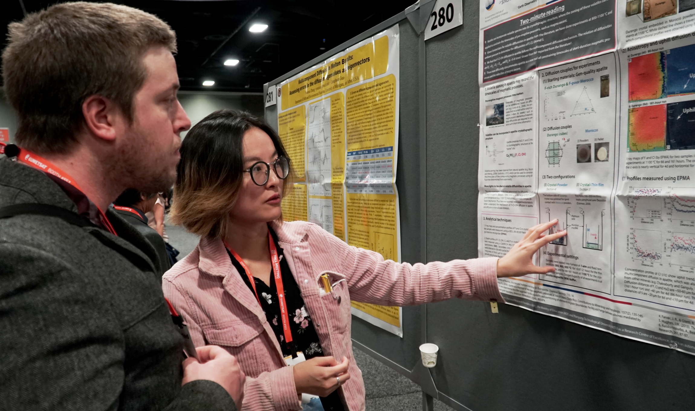 The poster session in the convention hall (Source: Antoinette Jade/Earth Observatory of Singapore)