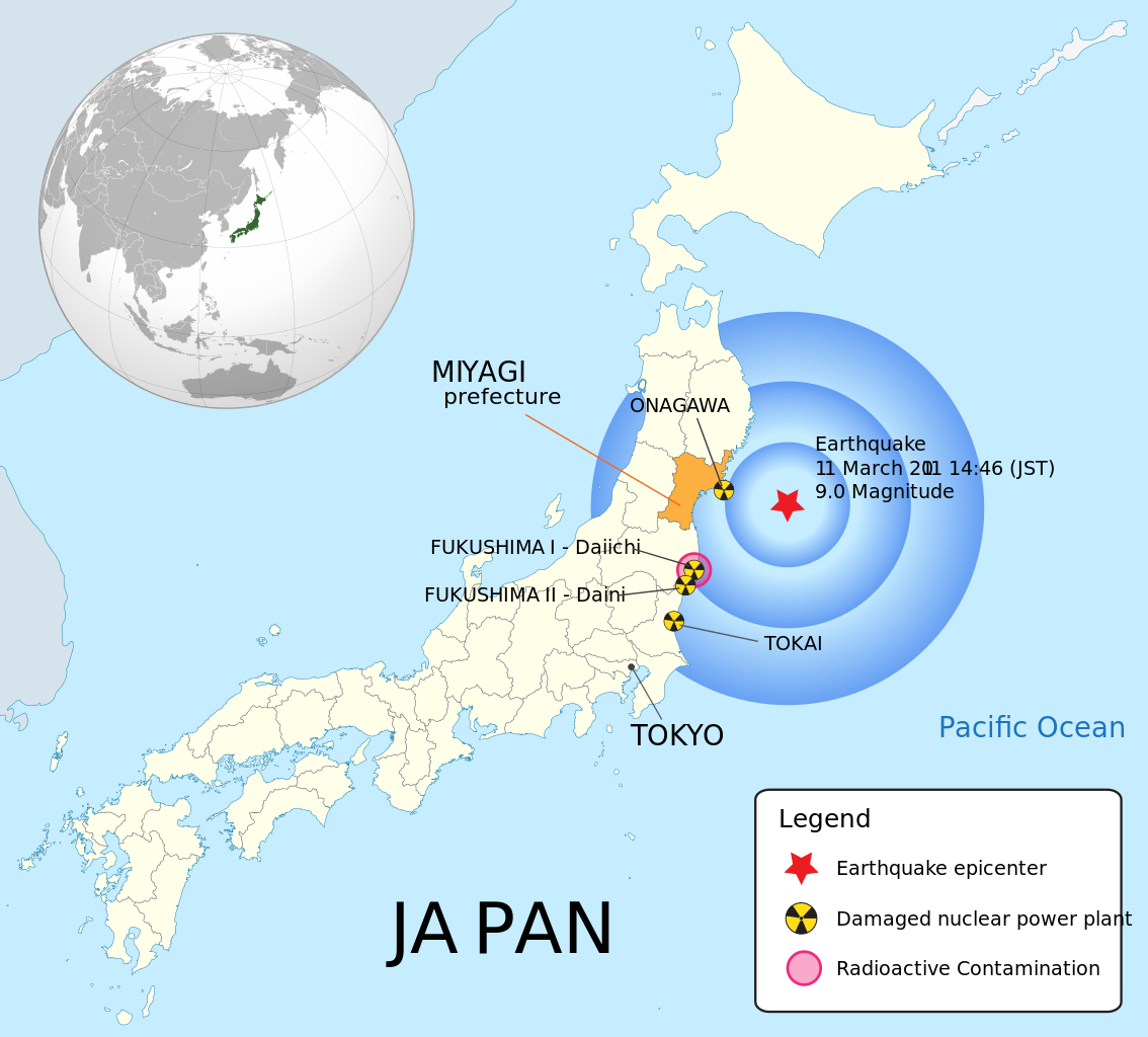 The 2011 Tohoku earthquake unleashed a 39-metre high tsunami (Source: Maximilian Dörrbecker/Wikimedia Commons) The 2011 Tohoku earthquake unleashed a 39-metre high tsunami (Source: Maximilian Dörrbecker/Wikimedia Commons)