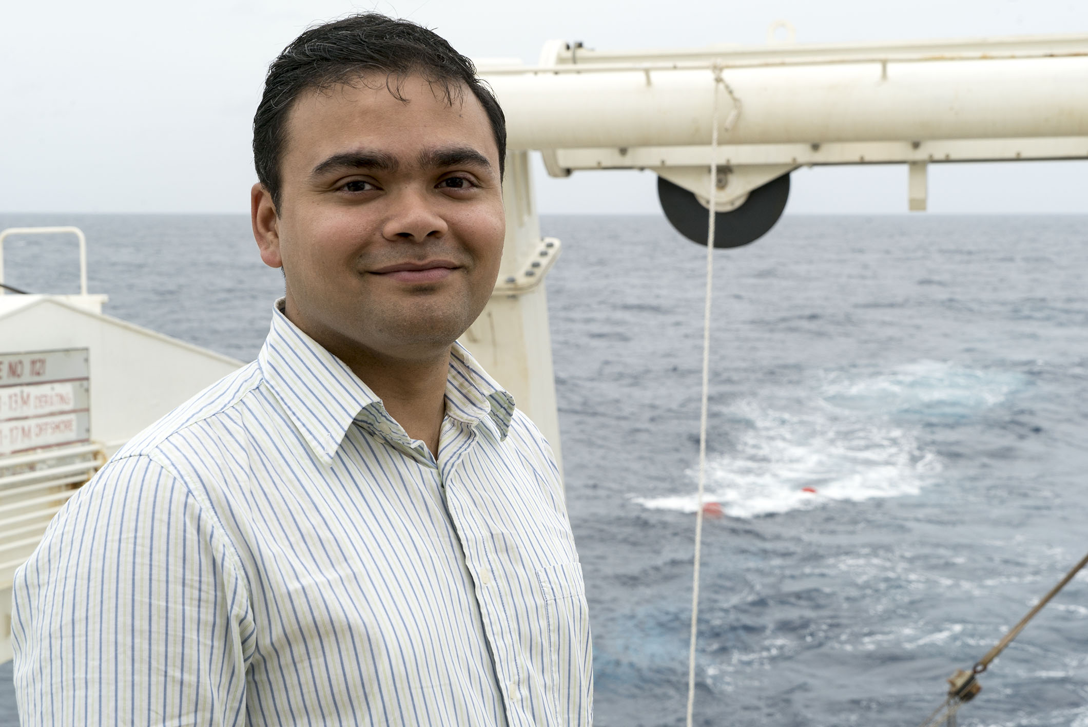 Dr Sudipta Sarkar is here to remind us that tectonics and climate change go hand in hand, and that seismic data plays a vital role in understanding the connection (Source: EOS/ Monika Naranjo Gonzalez) Dr Sudipta Sarkar is here to remind us that tectonics and climate change go hand in hand, and that seismic data plays a vital role in understanding the connection (Source: EOS/ Monika Naranjo Gonzalez)