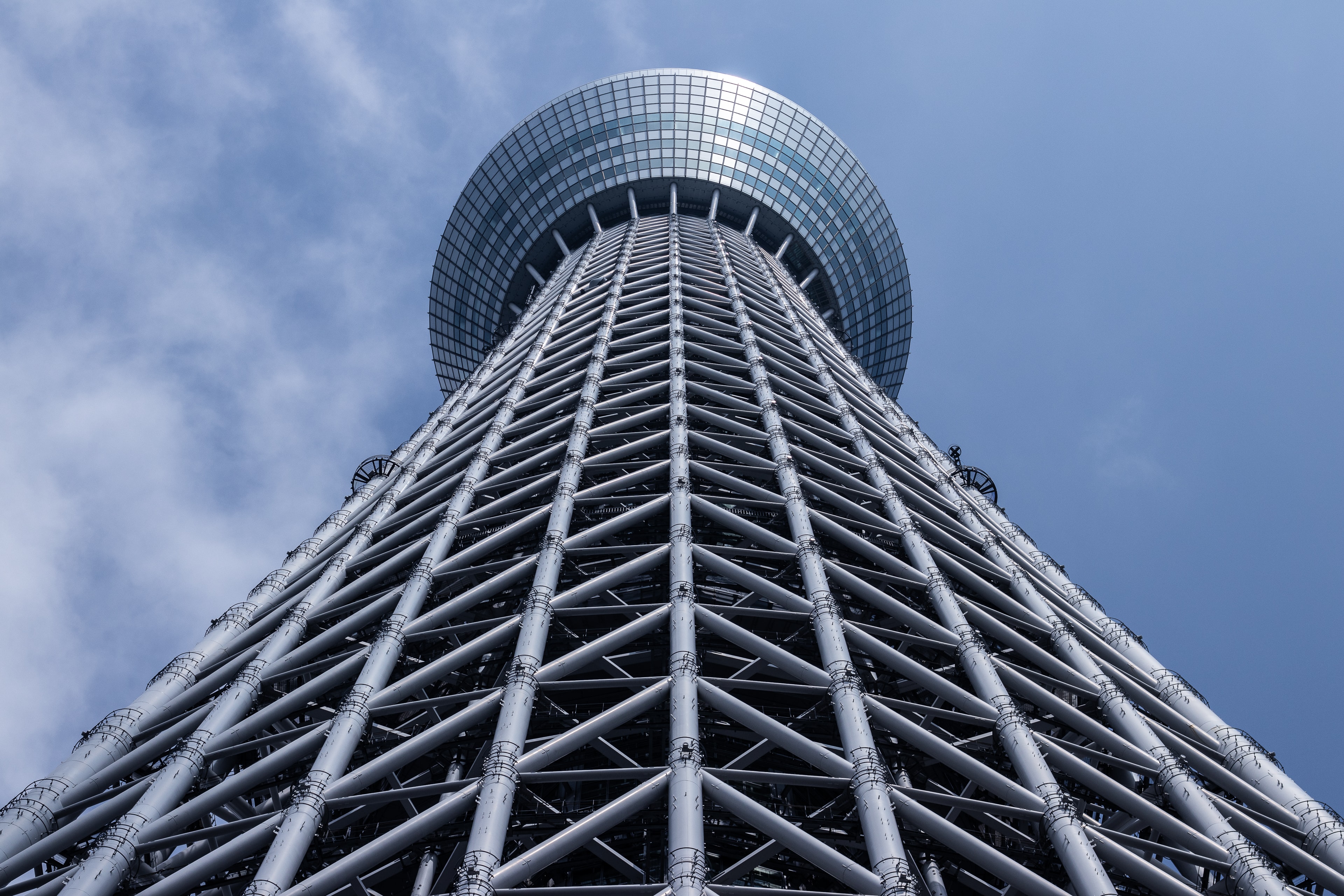 The Skytree tower built in 2013 in Tokyo has earthquake-resistant structures (Source: Robby McCullough/ Unsplash)