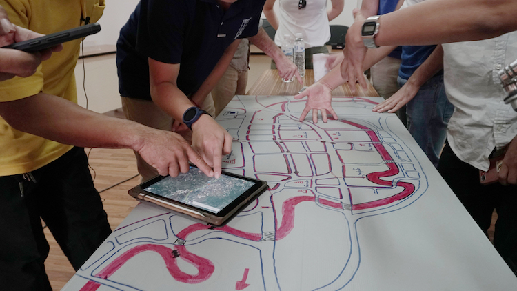 Chiang Mai in Thailand is prone to flooding. This map of the city was created by a collaborative effort between academics and government agencies during a workshop to reduce the city’s risk of flooding (Source: Rachel Siao/Earth Observatory of Singapore) Chiang Mai in Thailand is prone to flooding. This map of the city was created by a collaborative effort between academics and government agencies during a workshop to reduce the city’s risk of flooding (Source: Rachel Siao/Earth Observatory of Singapore)