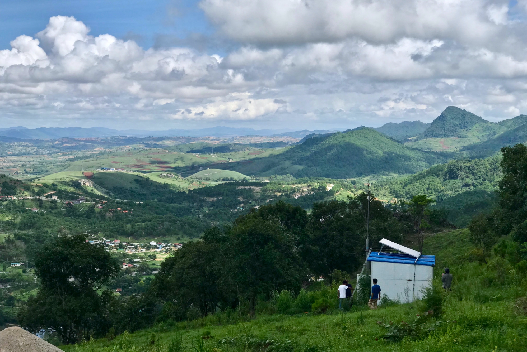A seismic station installed by CGO in Shan State, Myanmar (Source: Leong Choong Yew/Earth Observatory of Singapore) A seismic station installed by CGO in Shan State, Myanmar (Source: Leong Choong Yew/Earth Observatory of Singapore)