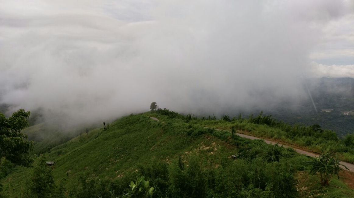 The view from high-elevation Alikam Road in Thanchi (Source: Syed Idros/Earth Observatory of Singapore)