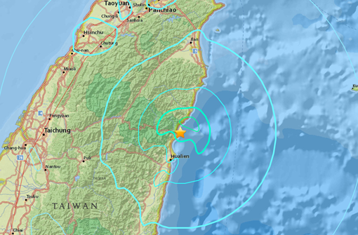 An Earthquake Swarm Strikes Northeastern and Eastern Taiwan