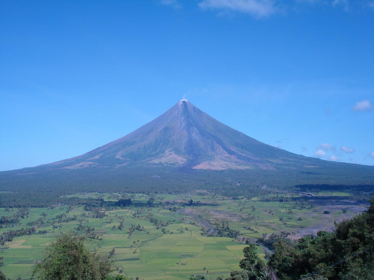 Mayon volcano, Philippines